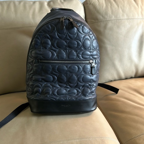 🖤Coach Men Backpack good condition, some scuffs see pics - Picture 1 of 13